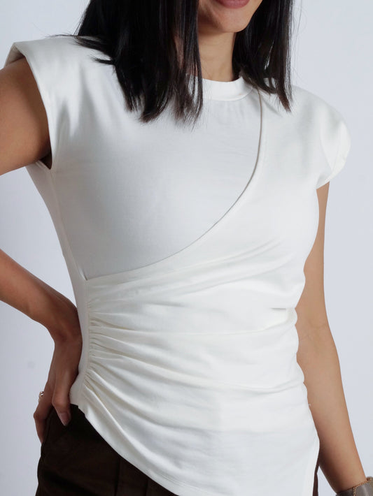 Structured Asymmetry Top