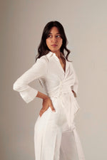 Drape Shirt (White)